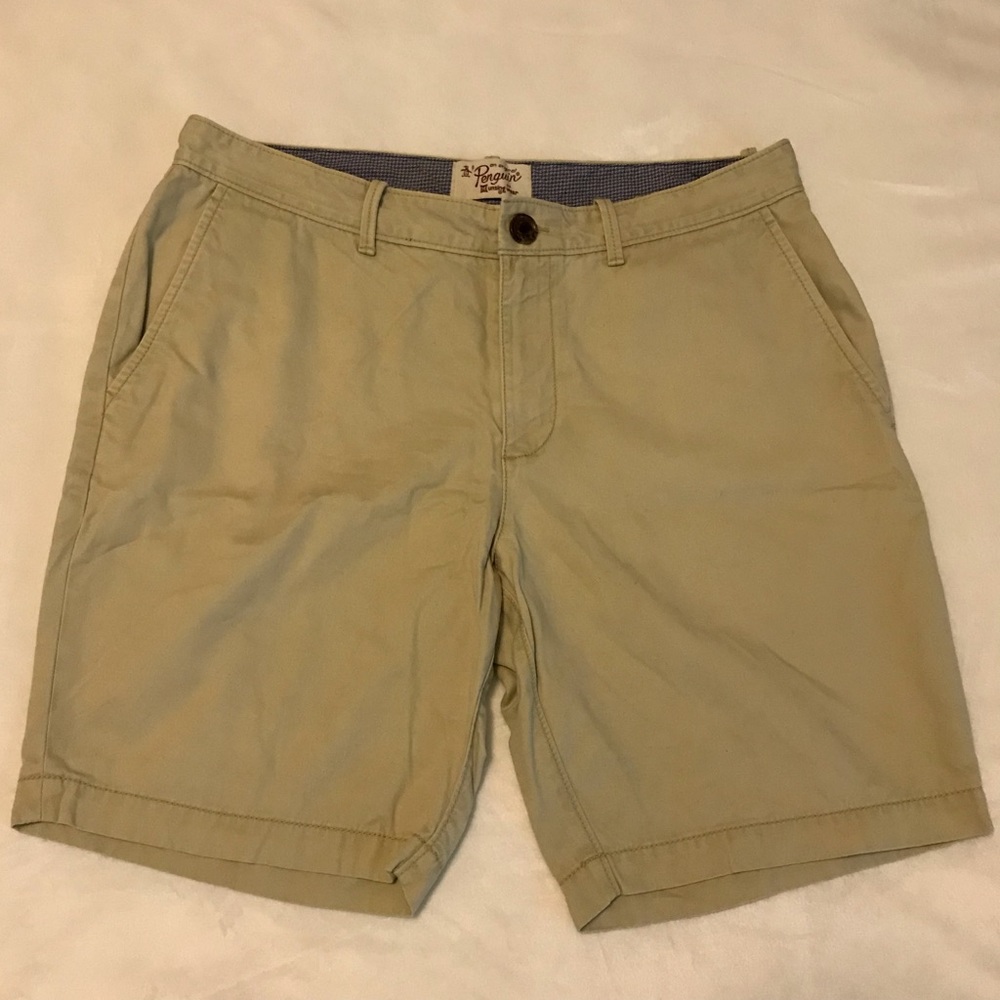 Men’s Original Penguin Khaki Shorts, 34